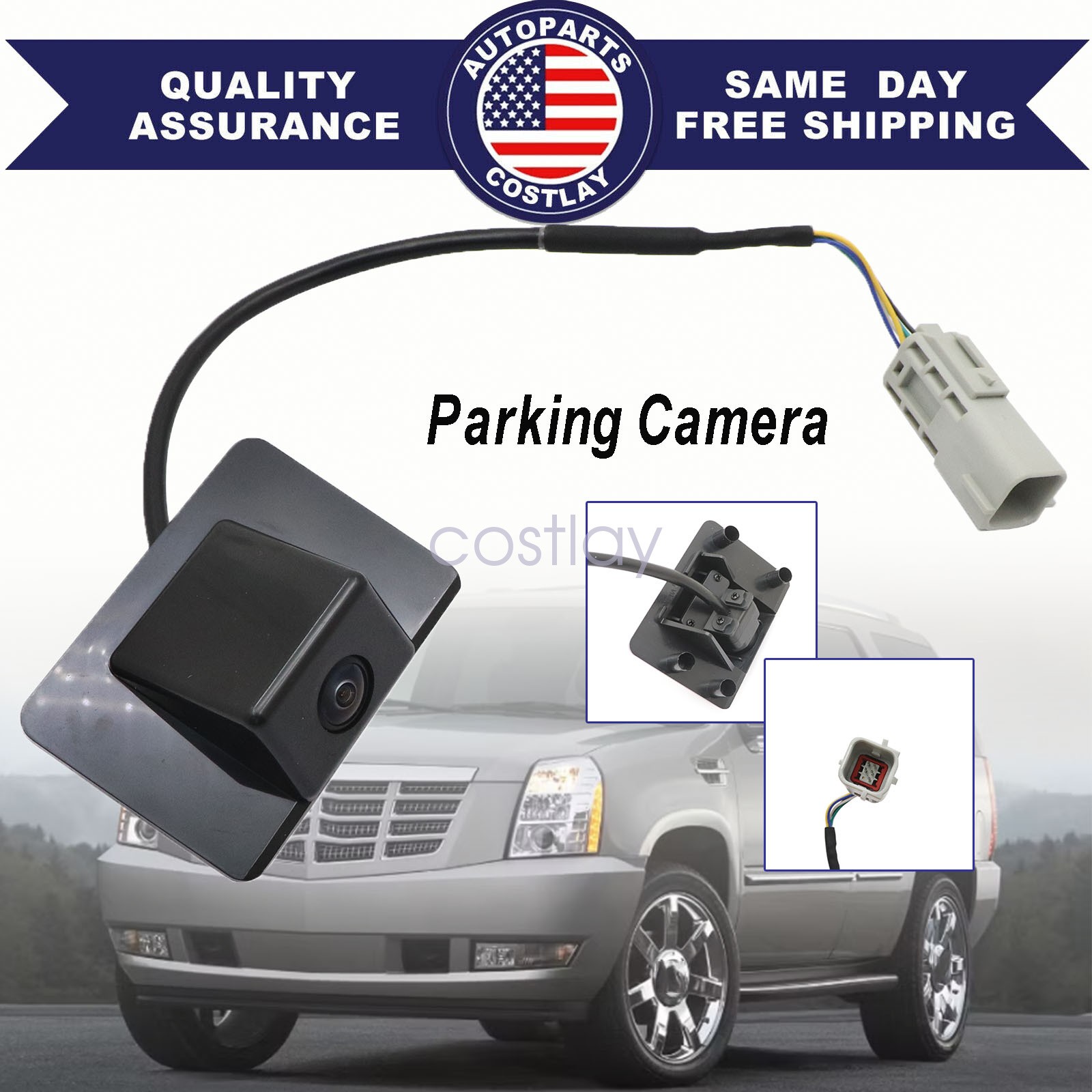 22790290 For Escalade Suburban Tahoe Yukon 2009-2014 Rear Backup Parking Camera