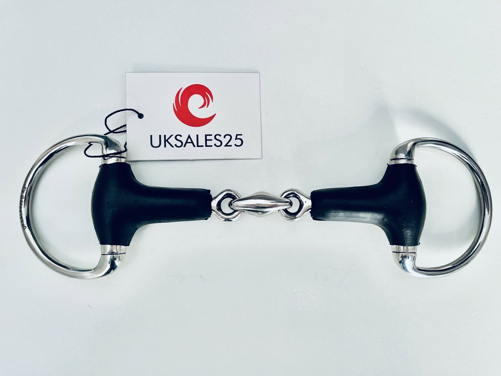 Eggbutt Rubber with Stainless Steel Lozenge (UKSALES25®) *SAME DAY DISPATCH*