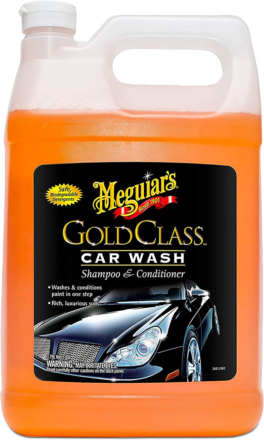 Meguiars G7101FFP Gold Class Car Wash - 1 gallon