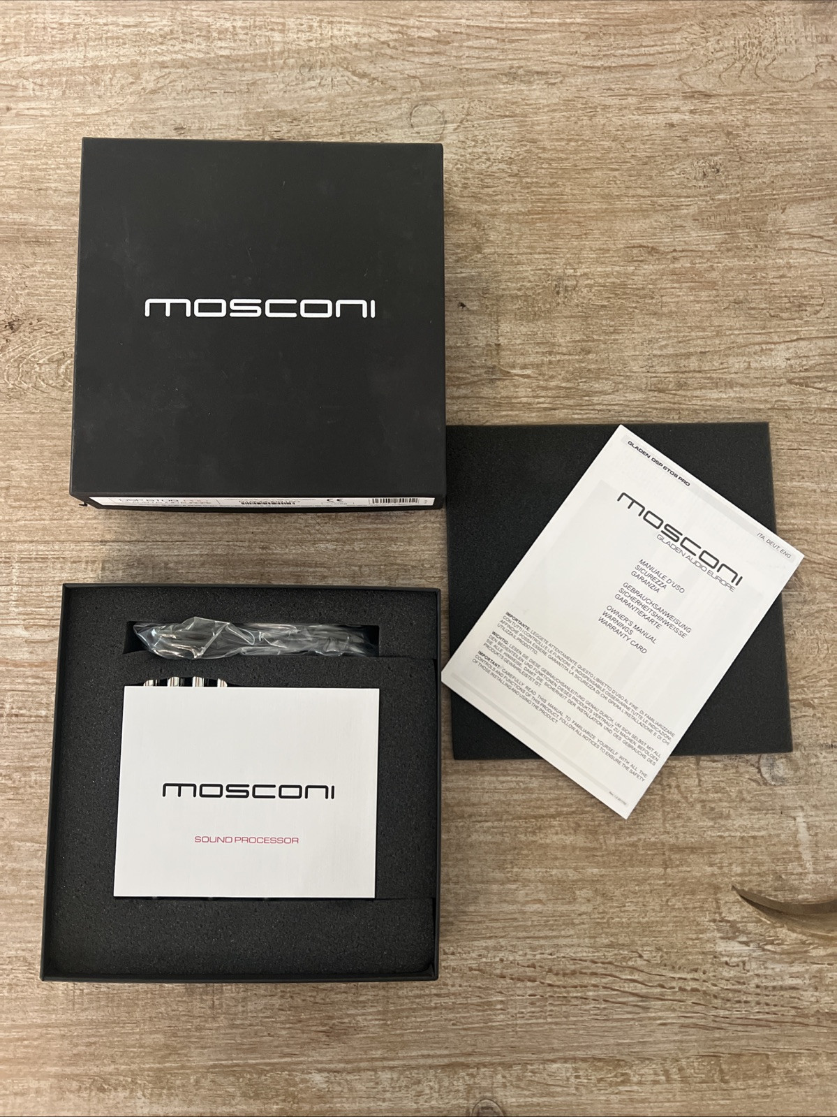 MOSCONI GLADEN DSP 6TO8 PRO 6-CH In / 8-CH OUT DIGITAL SIGNAL PROCESSOR NEW