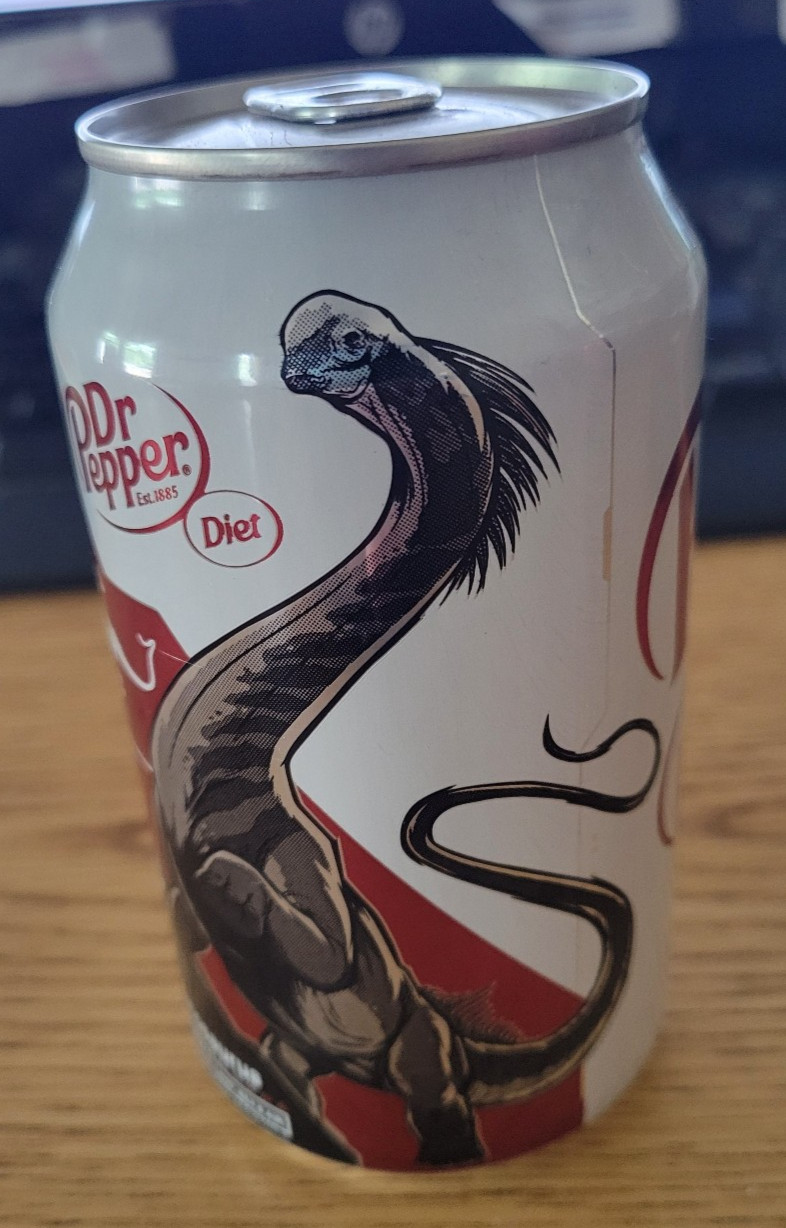 Jurassic World Rebirth Collectible Can (FULL)