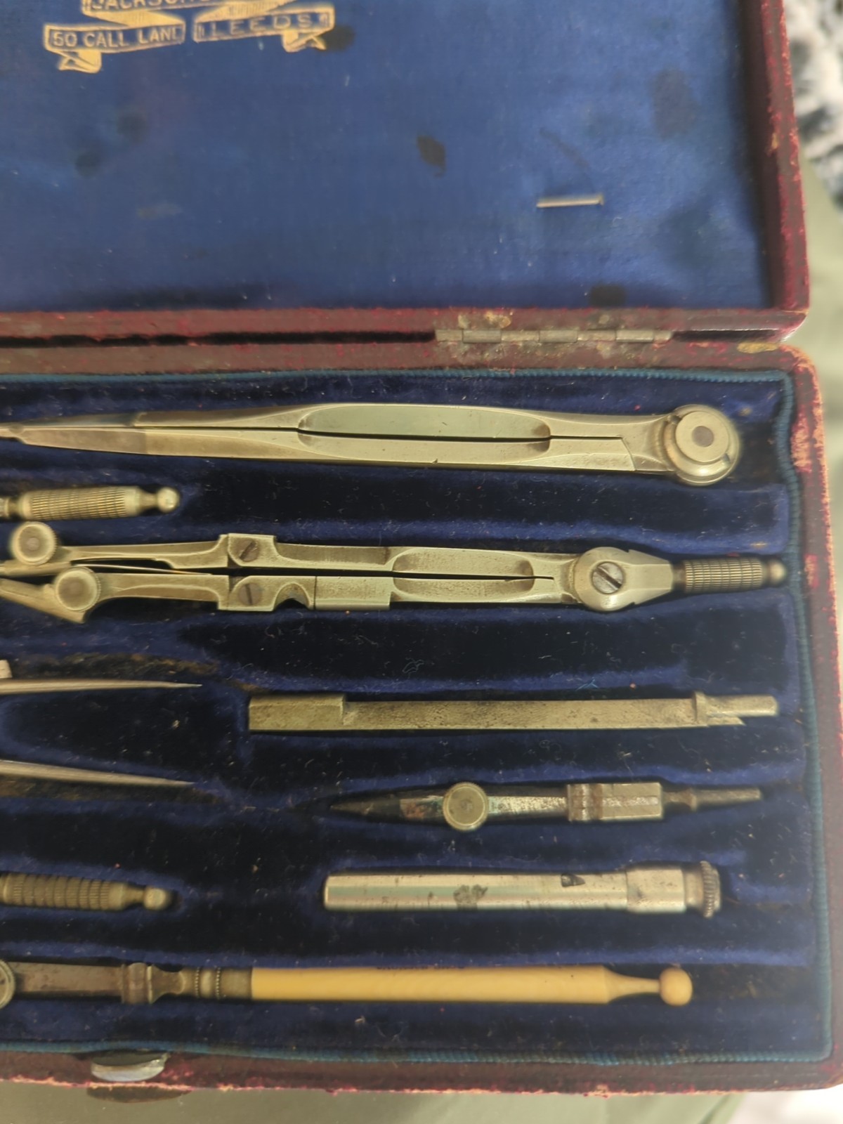 Victorian Draughtmans Set