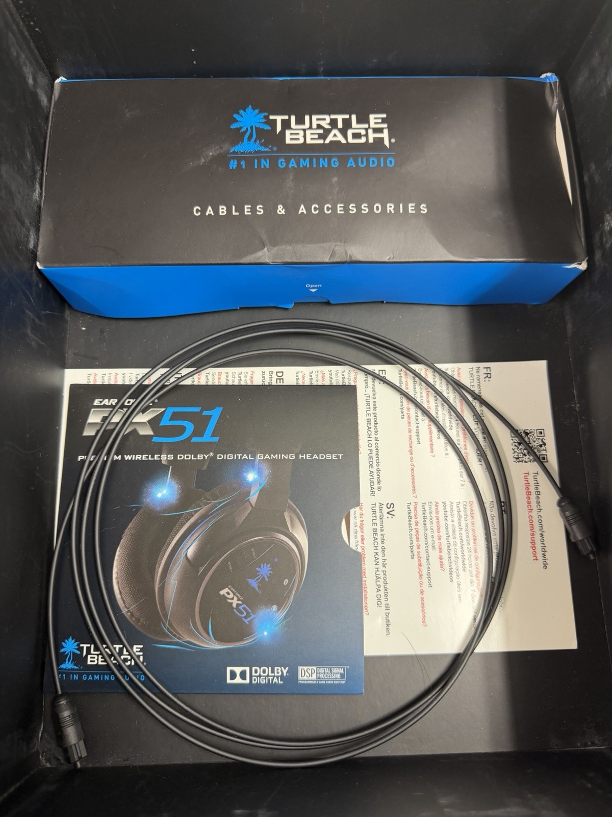 Turtle Beach Ear Force PX51 Wireless Bluetooth Dolby Digital Gaming Headset