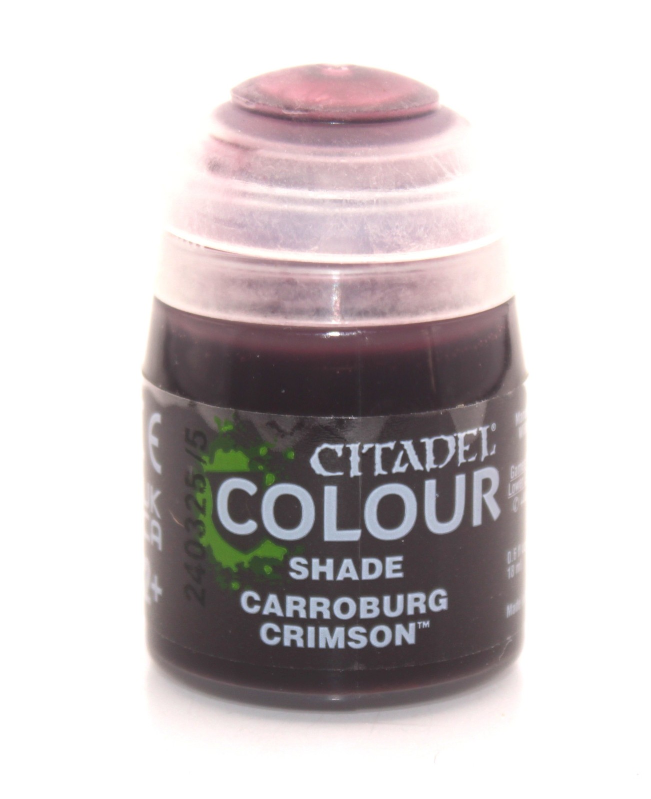 Warhammer 40K/Age of Sigmar Citadel Color ShadeCarroburg Crimson  - NEW