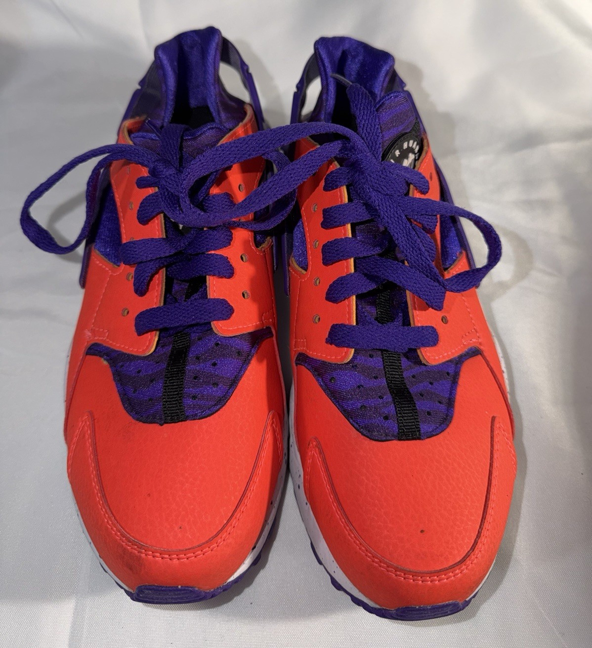Nike Unisex Adults Low Top Lace Up Athletic Sneaker Colorblock Orange/Purple