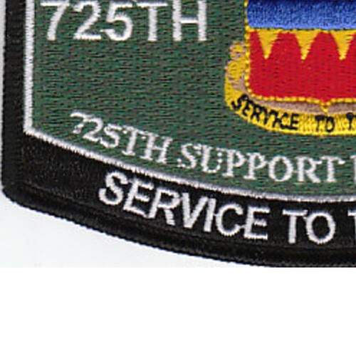 725th Support Battalion Military Occupational Specialty Rating MOS Patch