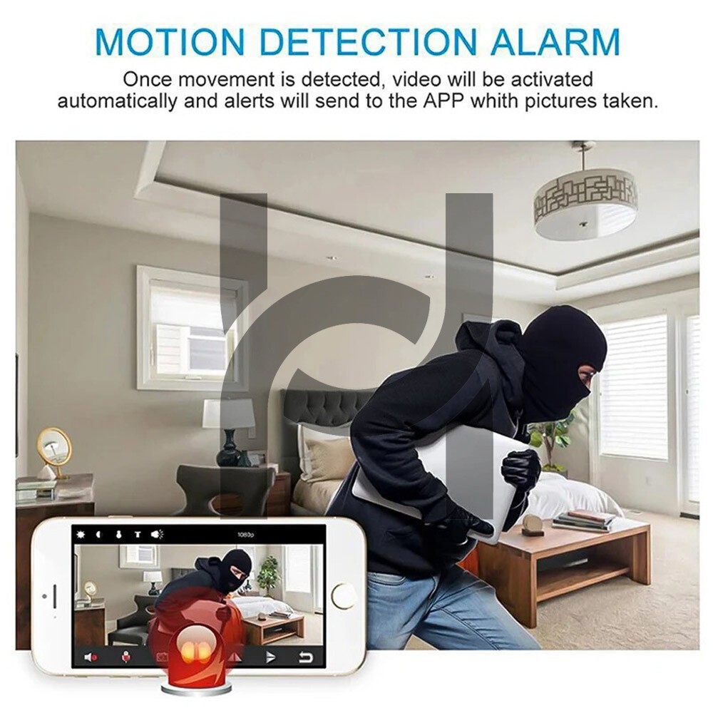 Smart Mini WiFi Camera Wireless 1080P HD Night Cam Home Security
