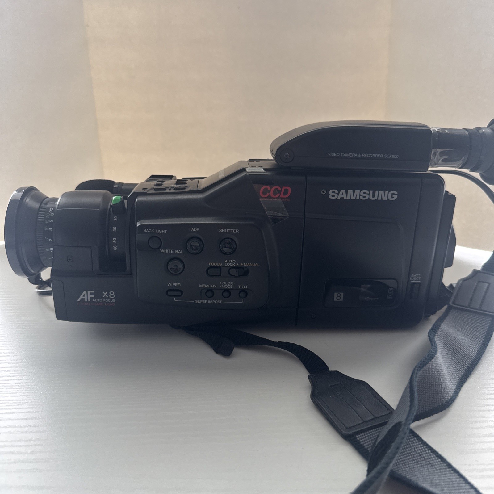 Samsung Camcorder Scx800- Untested As Is