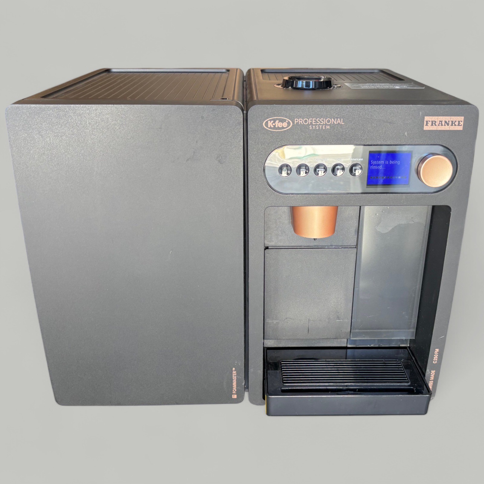 FRANKE C250M Coffee Machine K-fee Professional & FoamMaster Capsule System