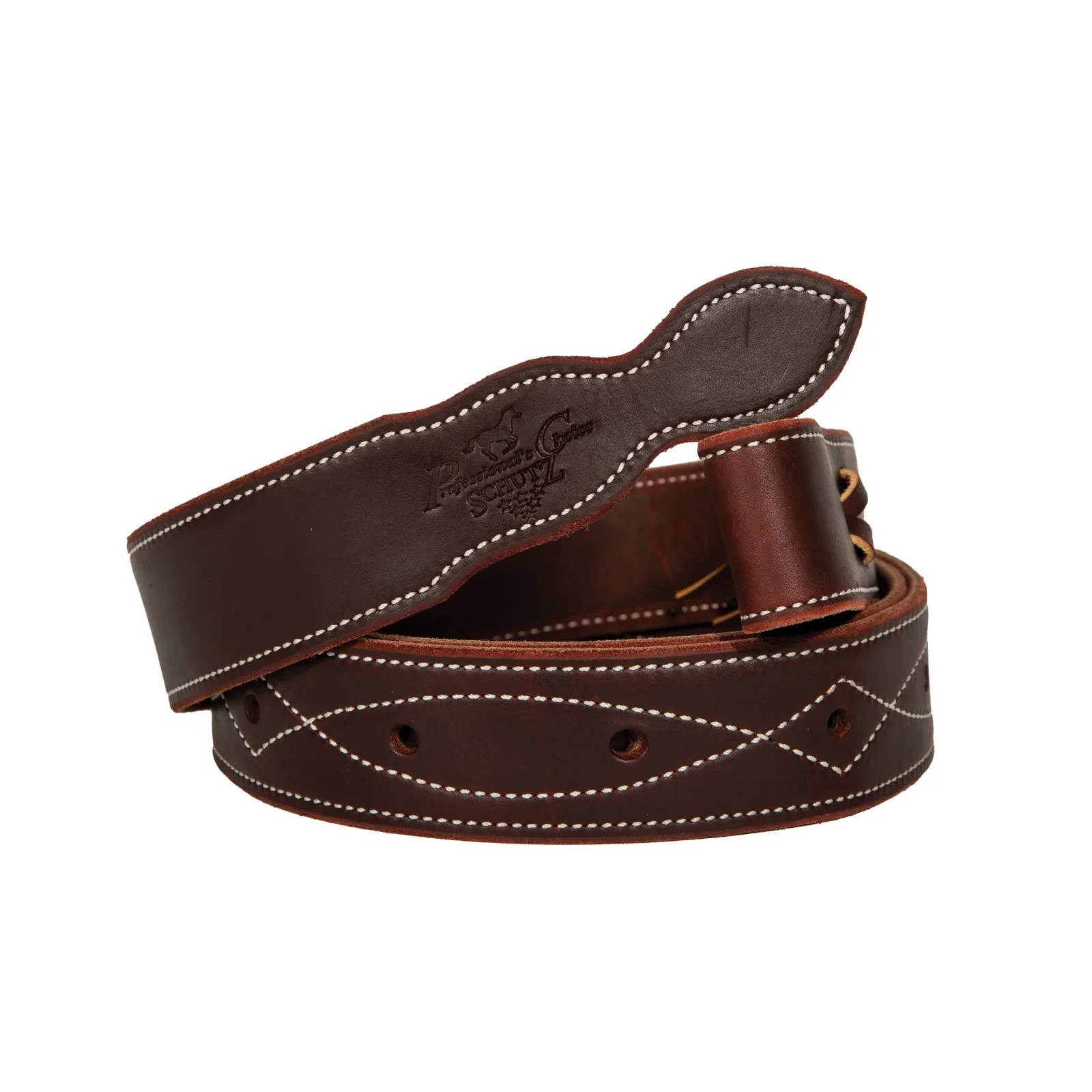 Professional's Choice Burgundy Gunslinger Western Cinch Tie Strap - 1-3/4” x 72”