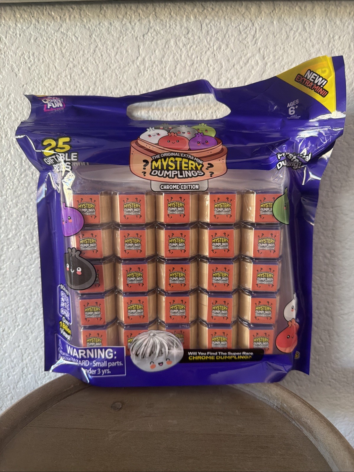 NEW RELEASE RMS IN HAND CRAZY FUN Extra Mini Mystery Dumpling Chrome Edition Set