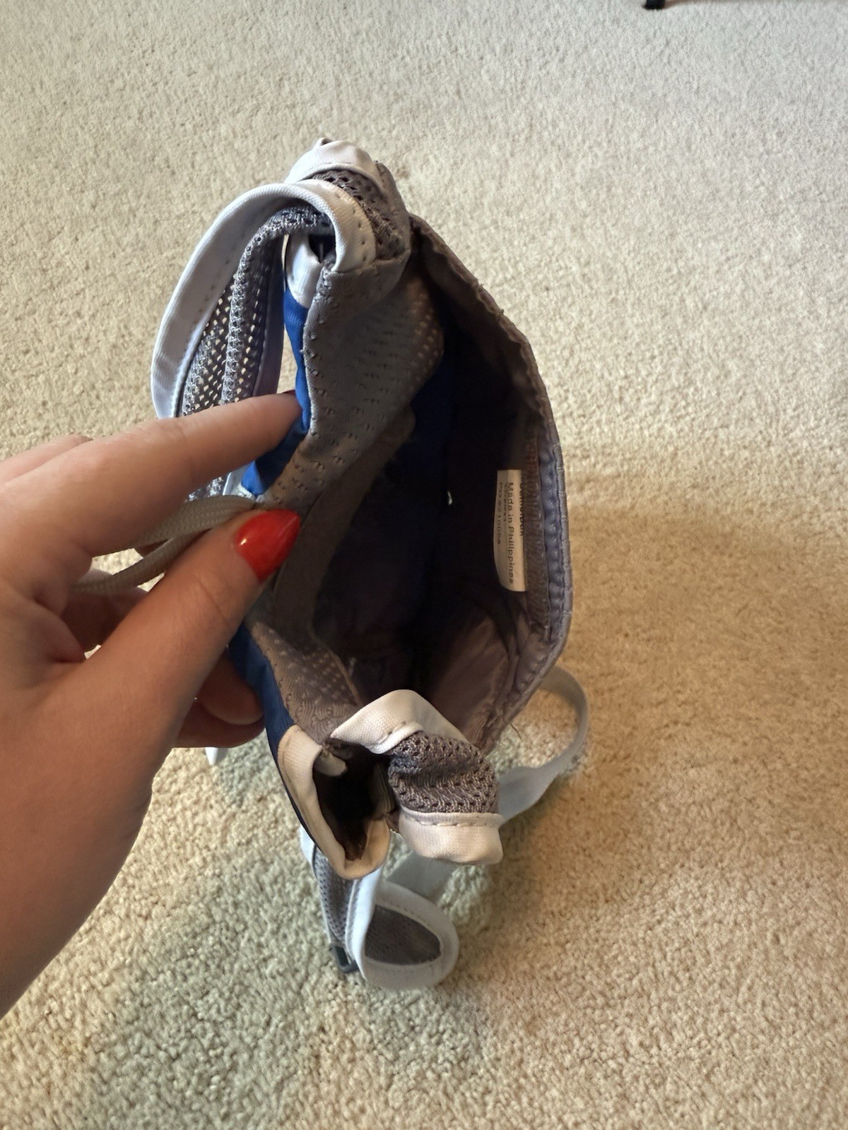 Camelbak Skeeter Kids Hydration Backpack Pack 1.5 Liter Blue Clean NO BLADDER