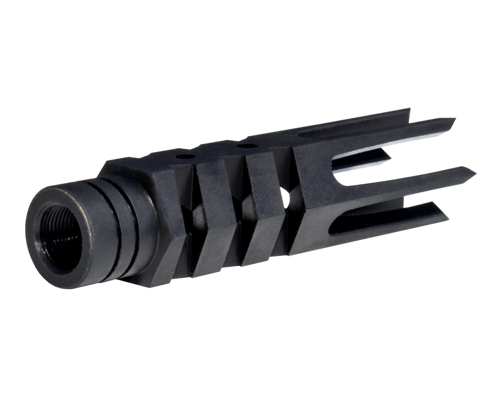 Presma CNC Bayonet Muzzle Brake fits 223/5.56 1/2"x28 free Crush Washer Jam Nut