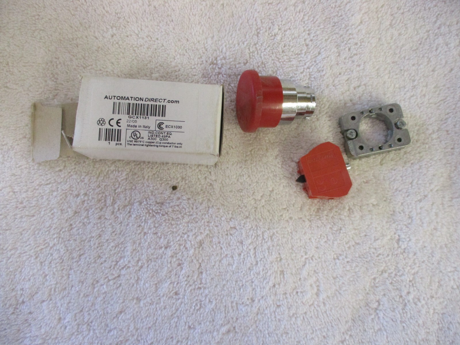 NIB Automation Direct Emergency Stop Push Button GCX1131