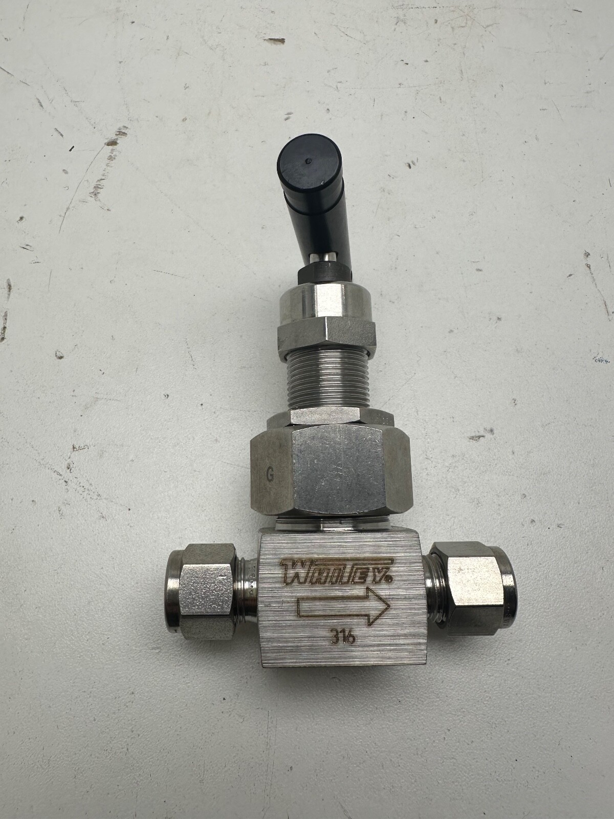 Whitey SS-6NBS6-G Needle Valve New