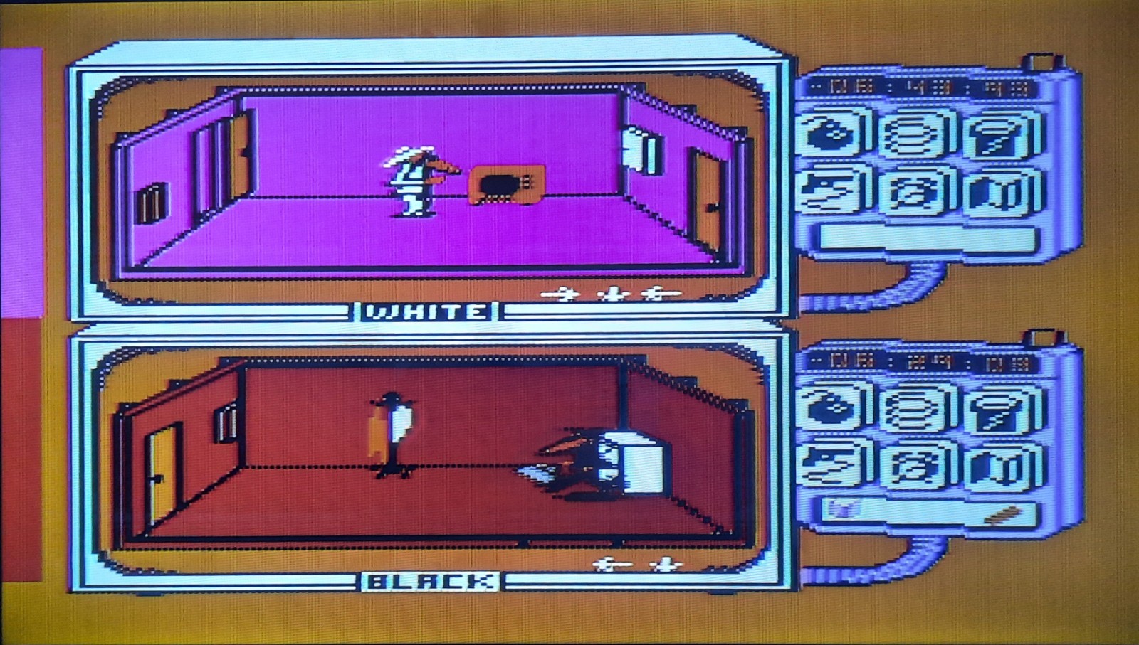 Spy VS Spy Video Game For Atari 8-Bit Computers 800XL/130XE Tested & Working