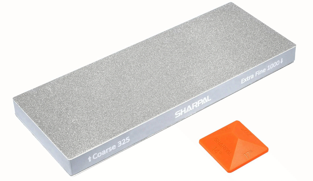 168H 8" Dual-Grit Diamond Sharpening Stone 325/1000