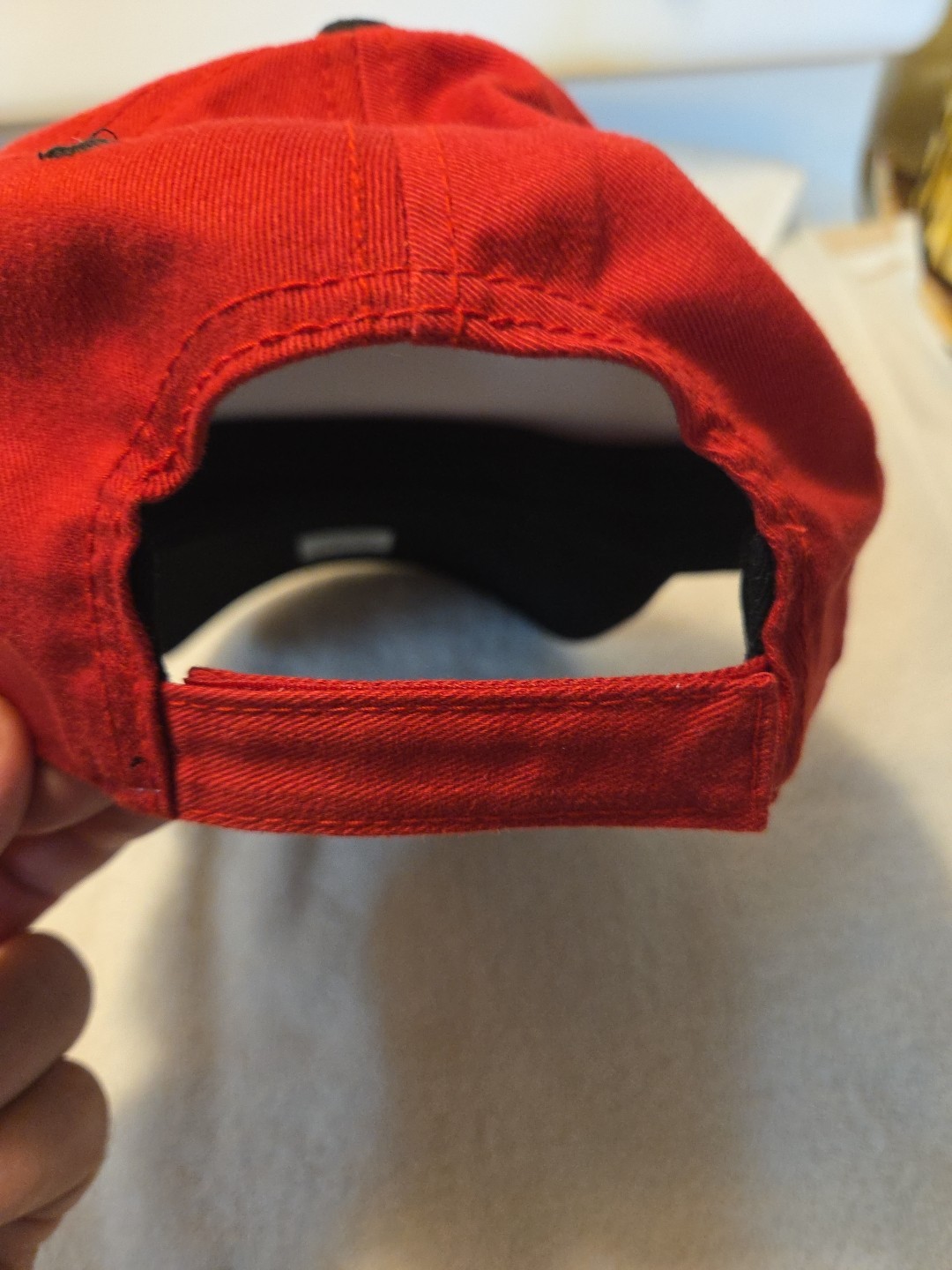 Heddon Fishing Red & White Baseball Hat. Hook & Loop Closure. Brand New.