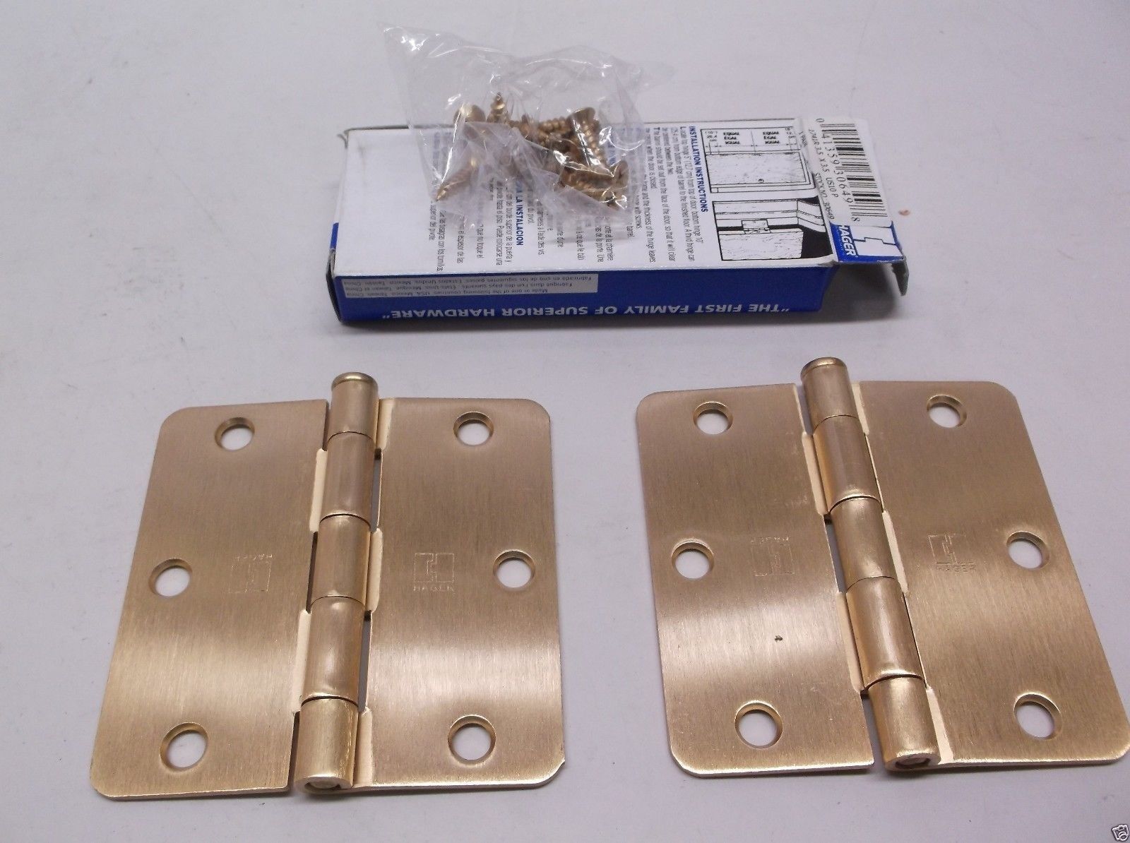 Hager 1741R 3.5" X 3.5" US10    H62 SKU 2
