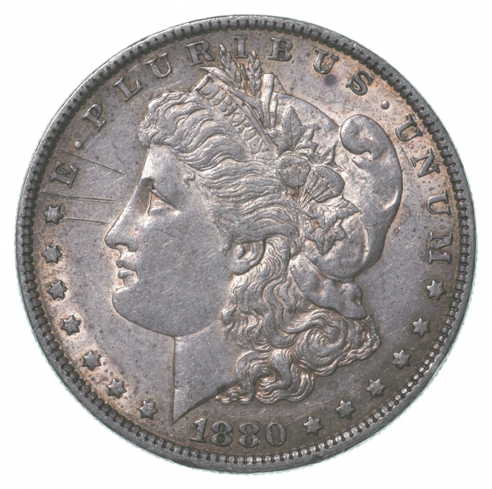 1880-O Morgan Silver Dollar Micro O *8503