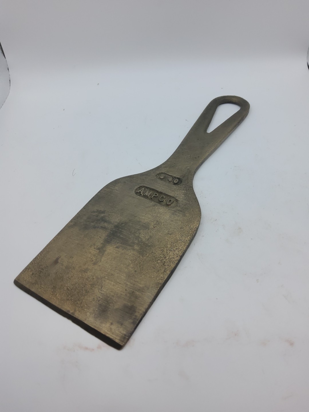 Ampco Safety Tools S-40 Paint Scraper Aluminum Bronze 3" Wide Non-Spark