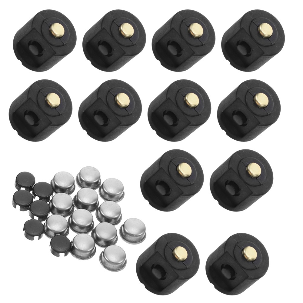 12 sets LED Flashlight Switch Cap Soft Boot Cover for Push Button Switch