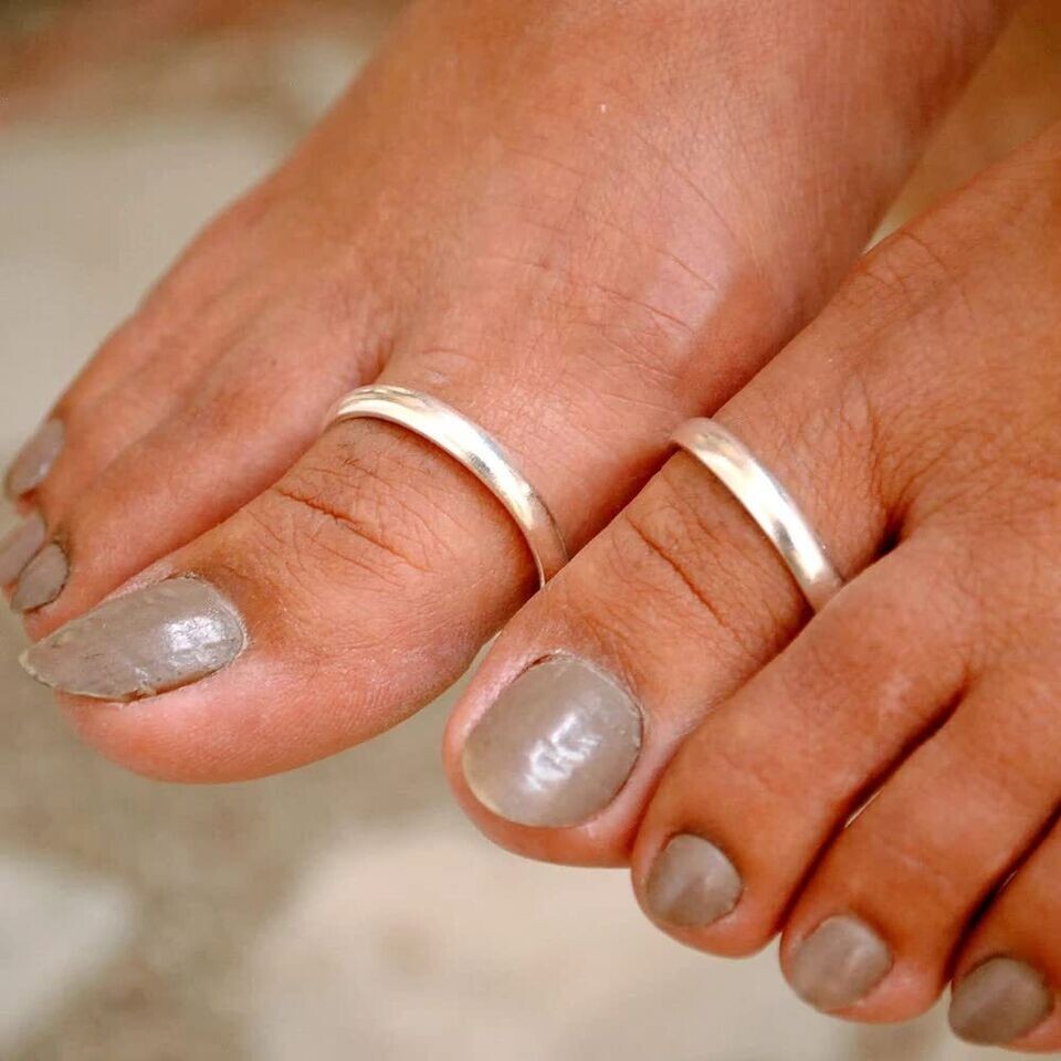 Indian Traditional Big Toe Ring Adjustable For Women