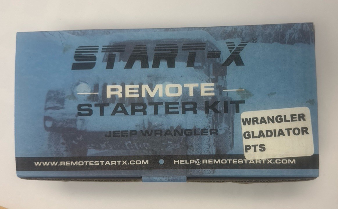 Start-X Remote Starter Kit Jeep Wrangler JL Gladiator JT Push To Start PTS