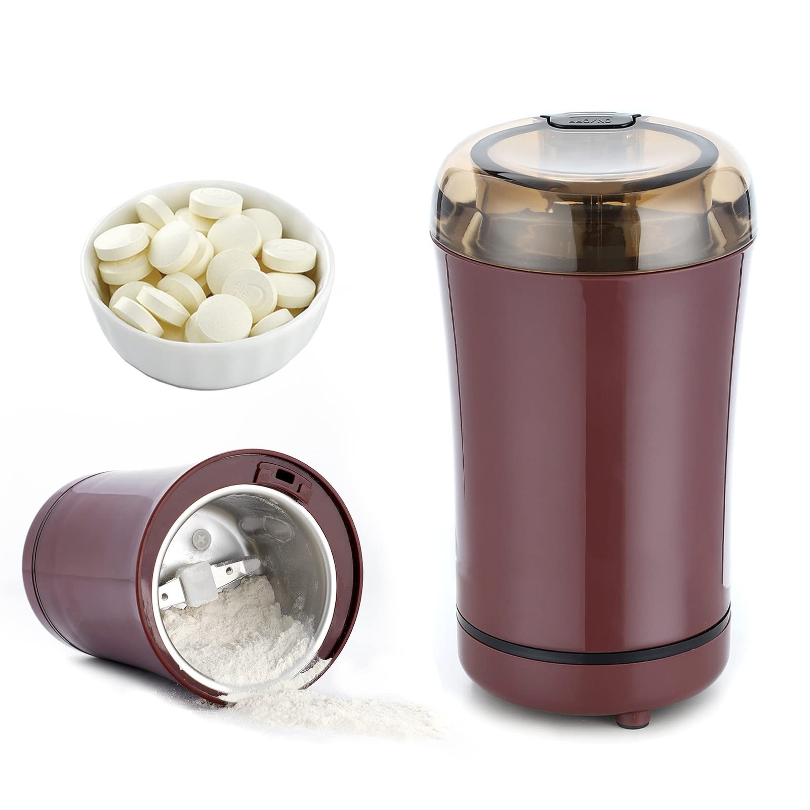 Multifunctional Electric Pill Crusher Grinder Grind The Medicine and Vitamin ...