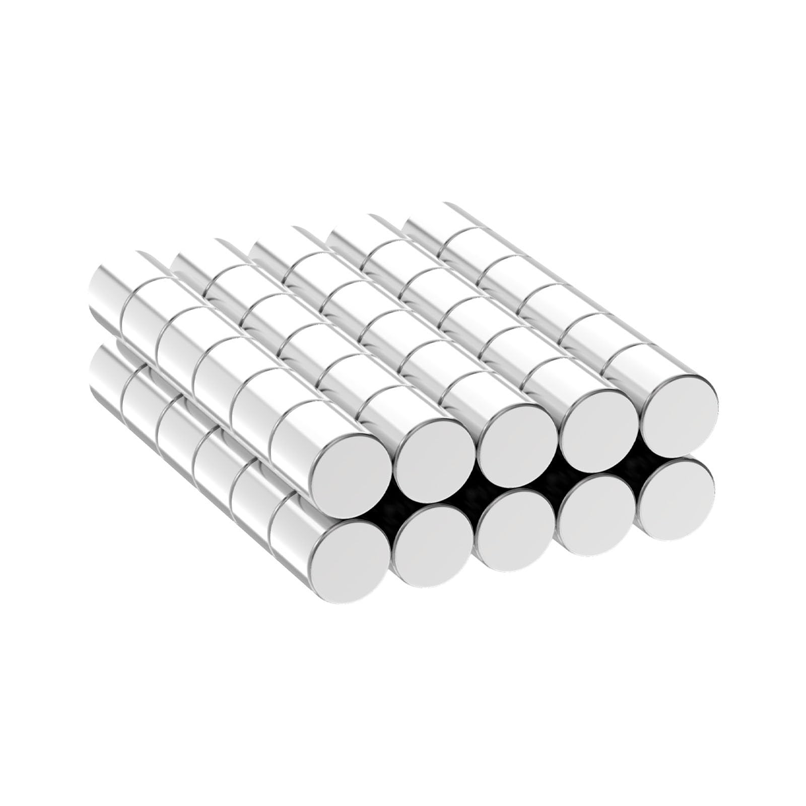 Super Powerful Mini Rare Earth Magnets-N42,1/4" D x 1/4" H - 60 Pack, Heavy D...