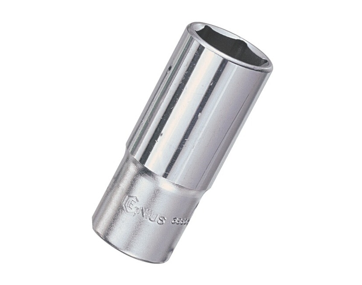 Genius Tools 3/8" Dr. 11mm Deep Hand Socket - 326311