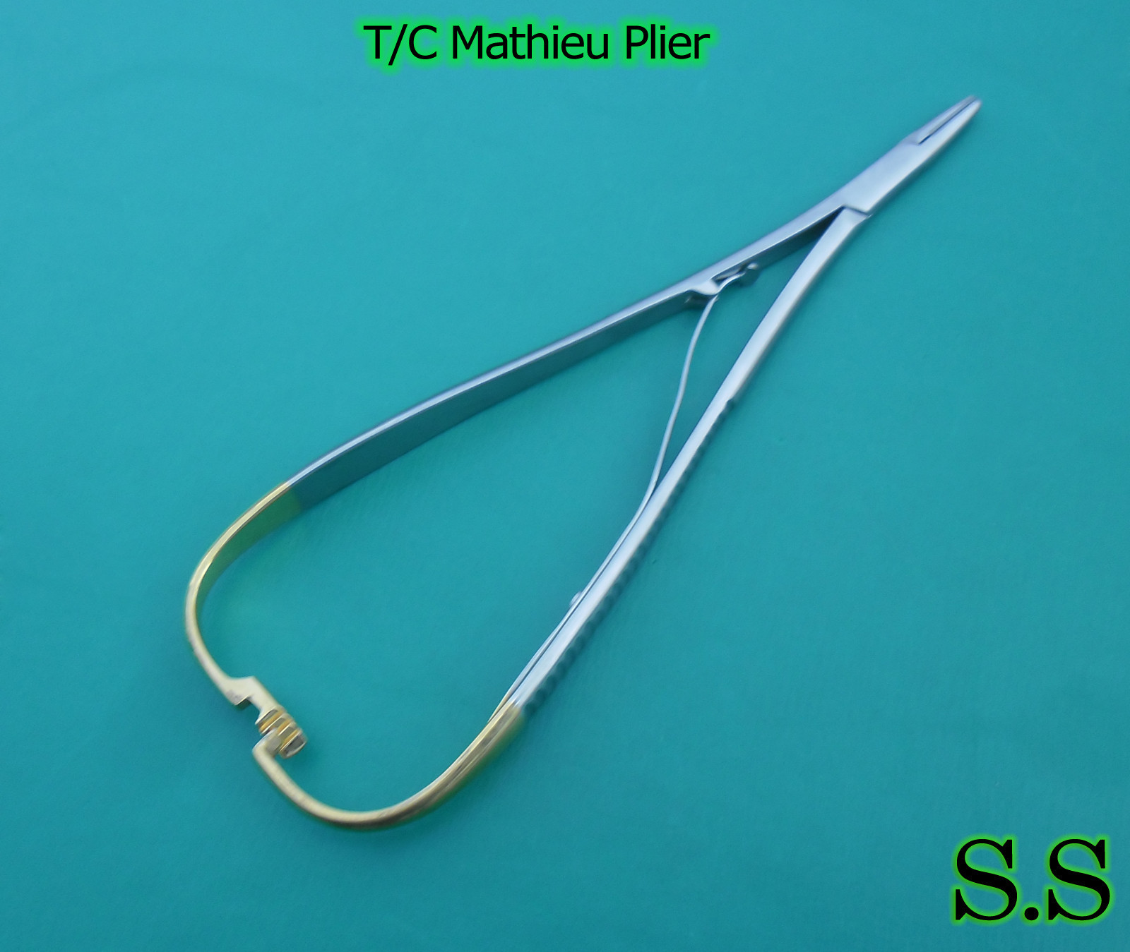 T/C Mathieu Needle Holder 9.5" Surgical Dental Instruments