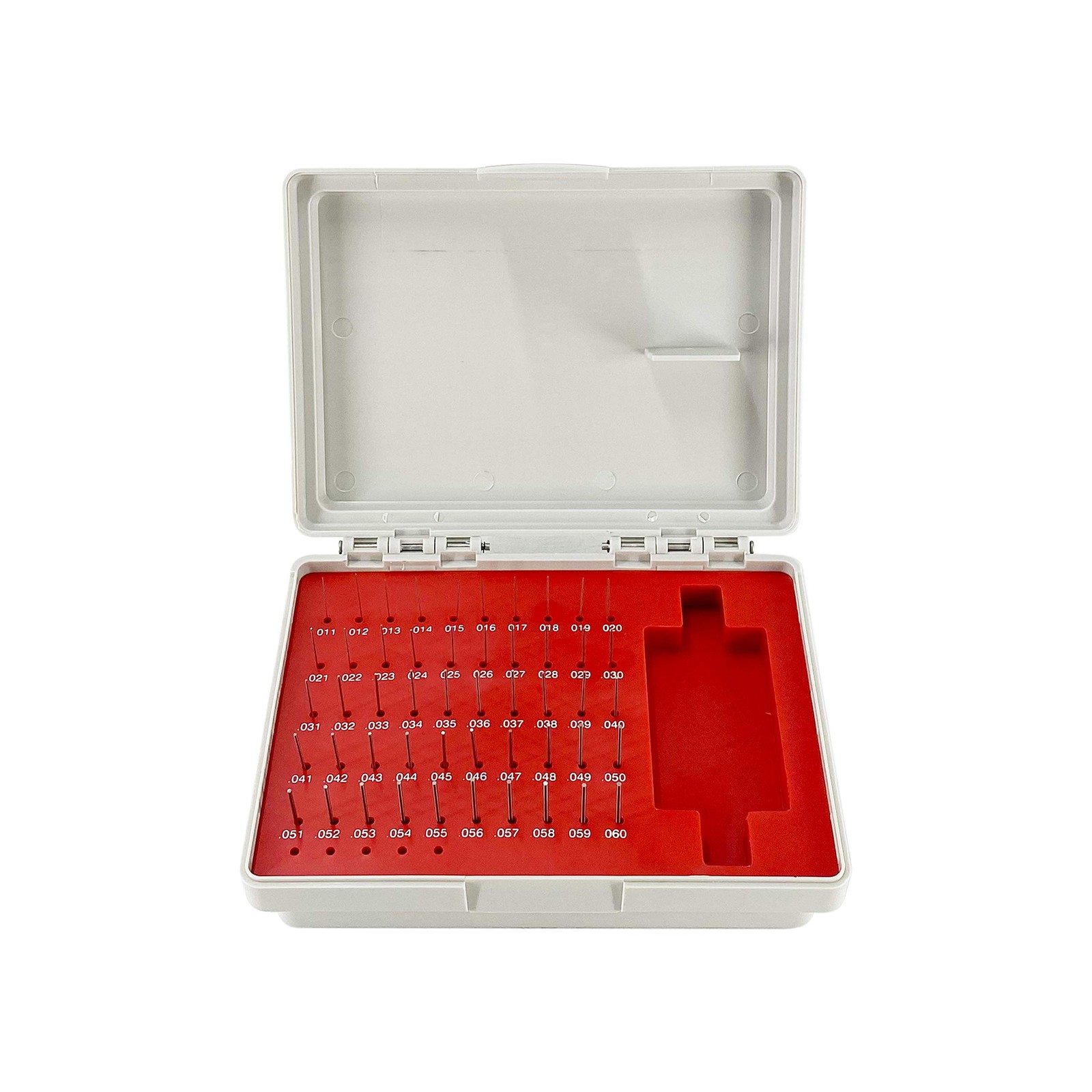 TEXALAN Class ZZ Steel Pin Gage Set Minus (50PCS(0.011-0.060) M0)