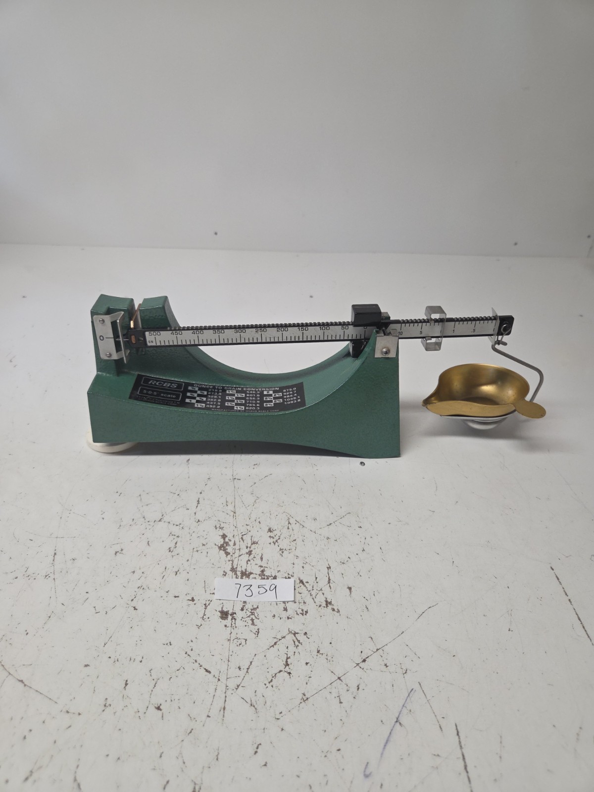 RCBS Model 505, 5-0-5 Powder Reloading Scale