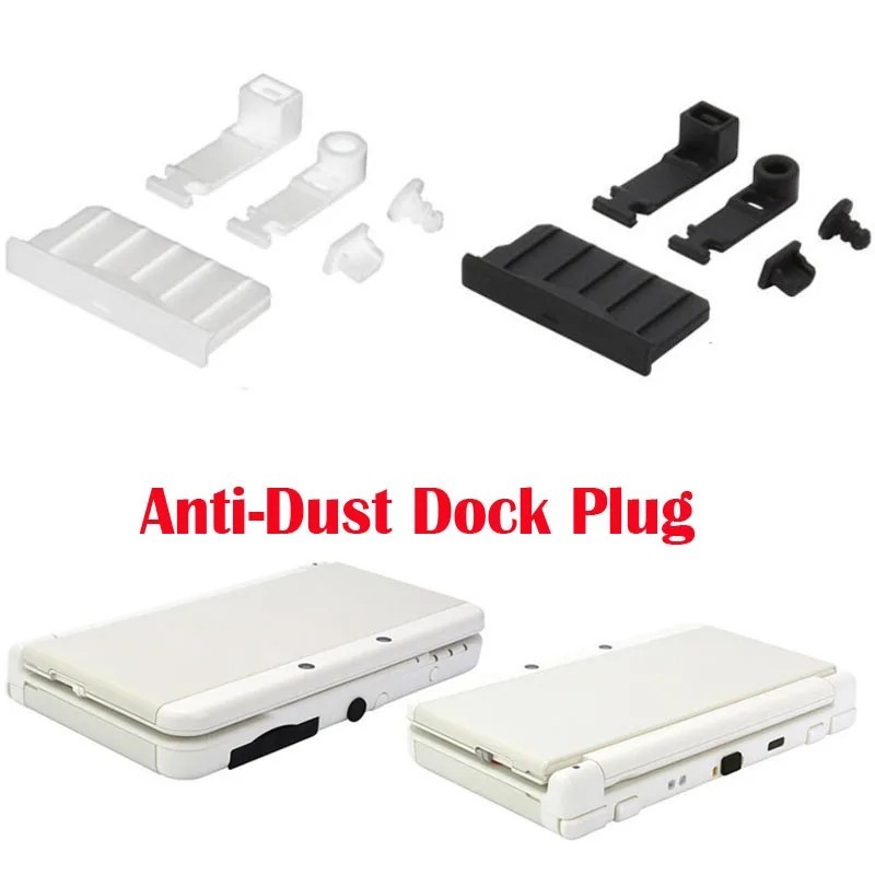 Dock Dust Proof Protector Cap for Nintendo New 3DS XL/LL 3DSXL 3DSLL 2DS Cover