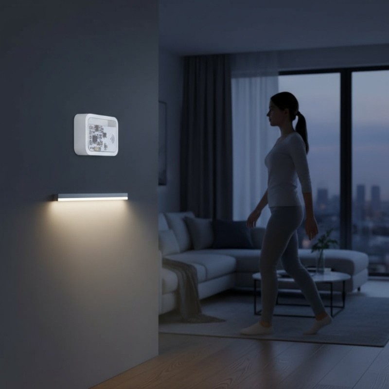 Wireless Sensory Module 5.8GHz Frequency Adjustable Human Body Detection