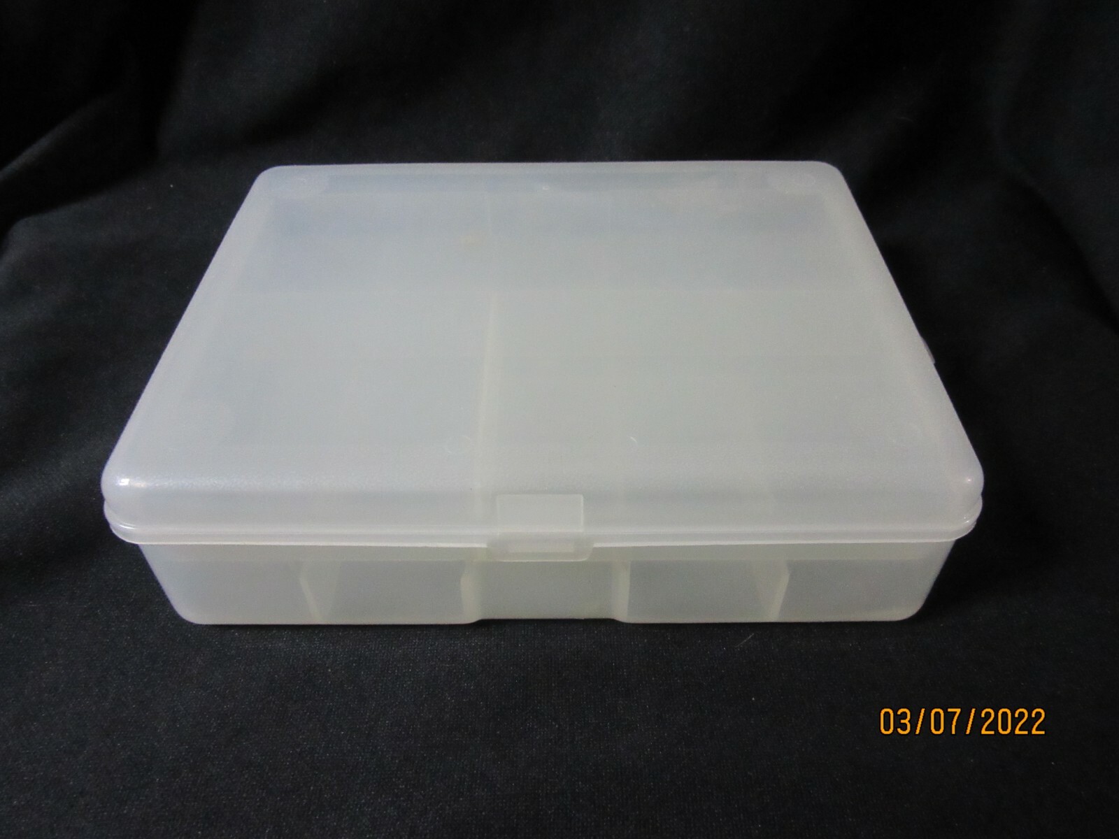 10 Compartment 2 Layer Semi-Opaque Plastic Storage Box Craft Organizer 10-CPSB