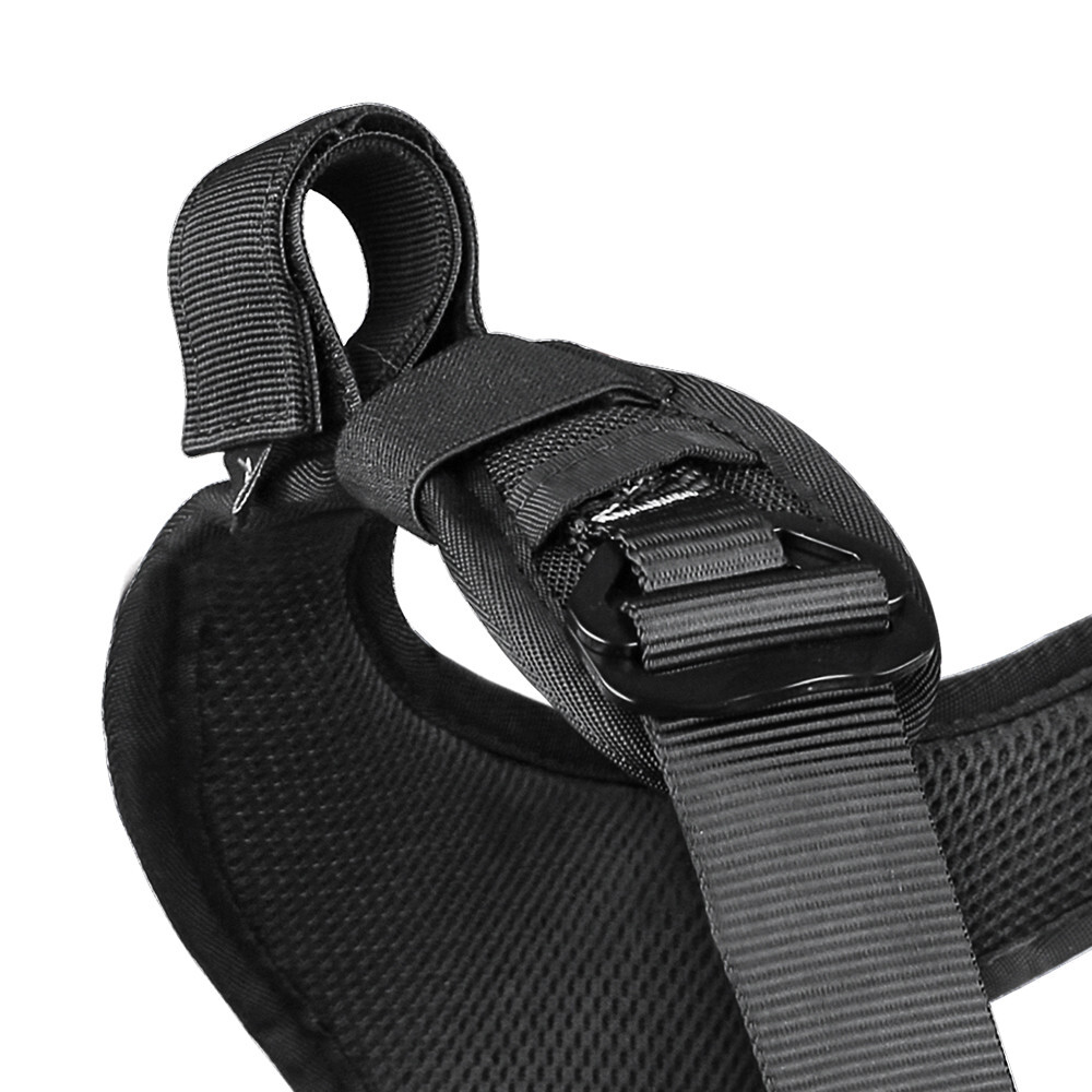 M Rescue Rigging Rope Access Fall Arrest Purpose Full Body Harness Black