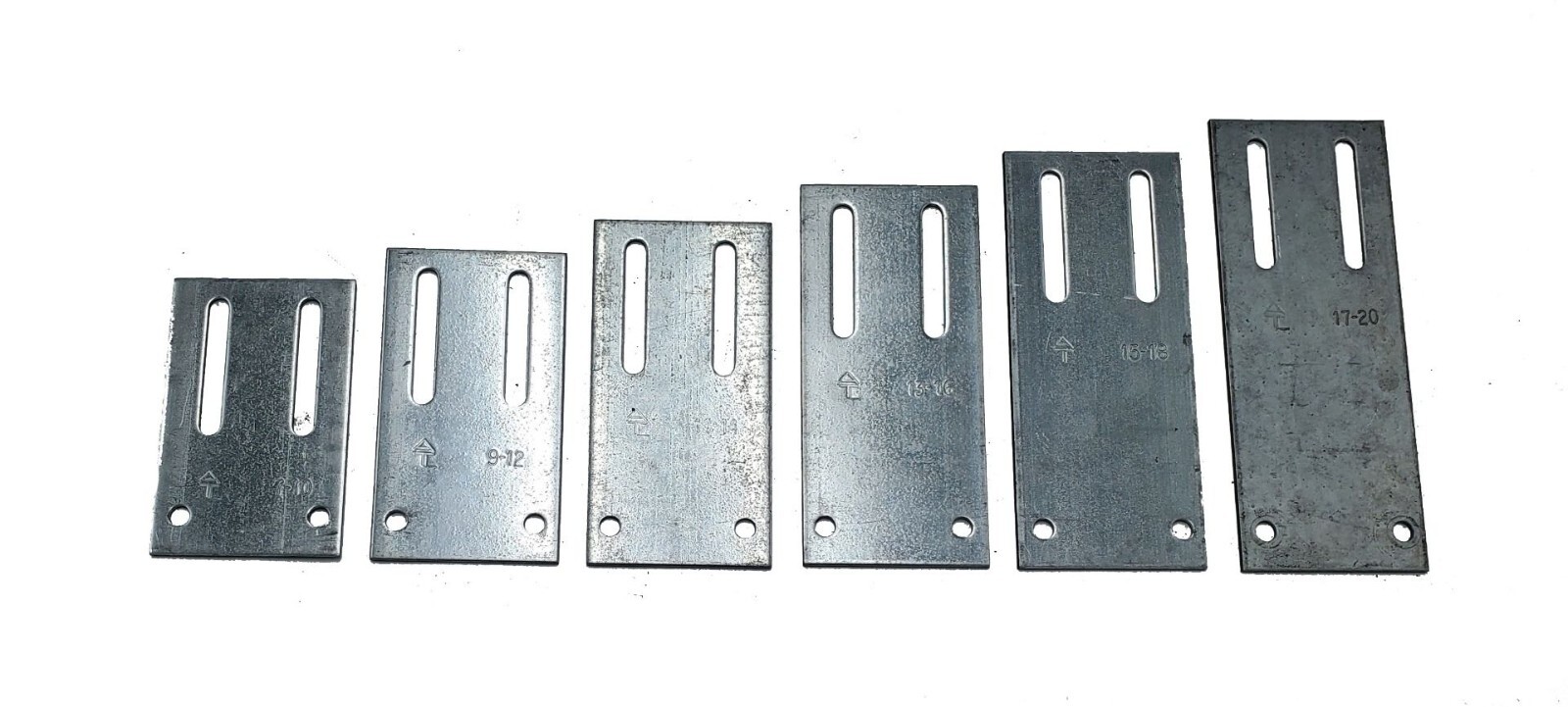 Garage Door Adjustable Track Splice Plate All Sizes 7'-20' Tall Garage Doors
