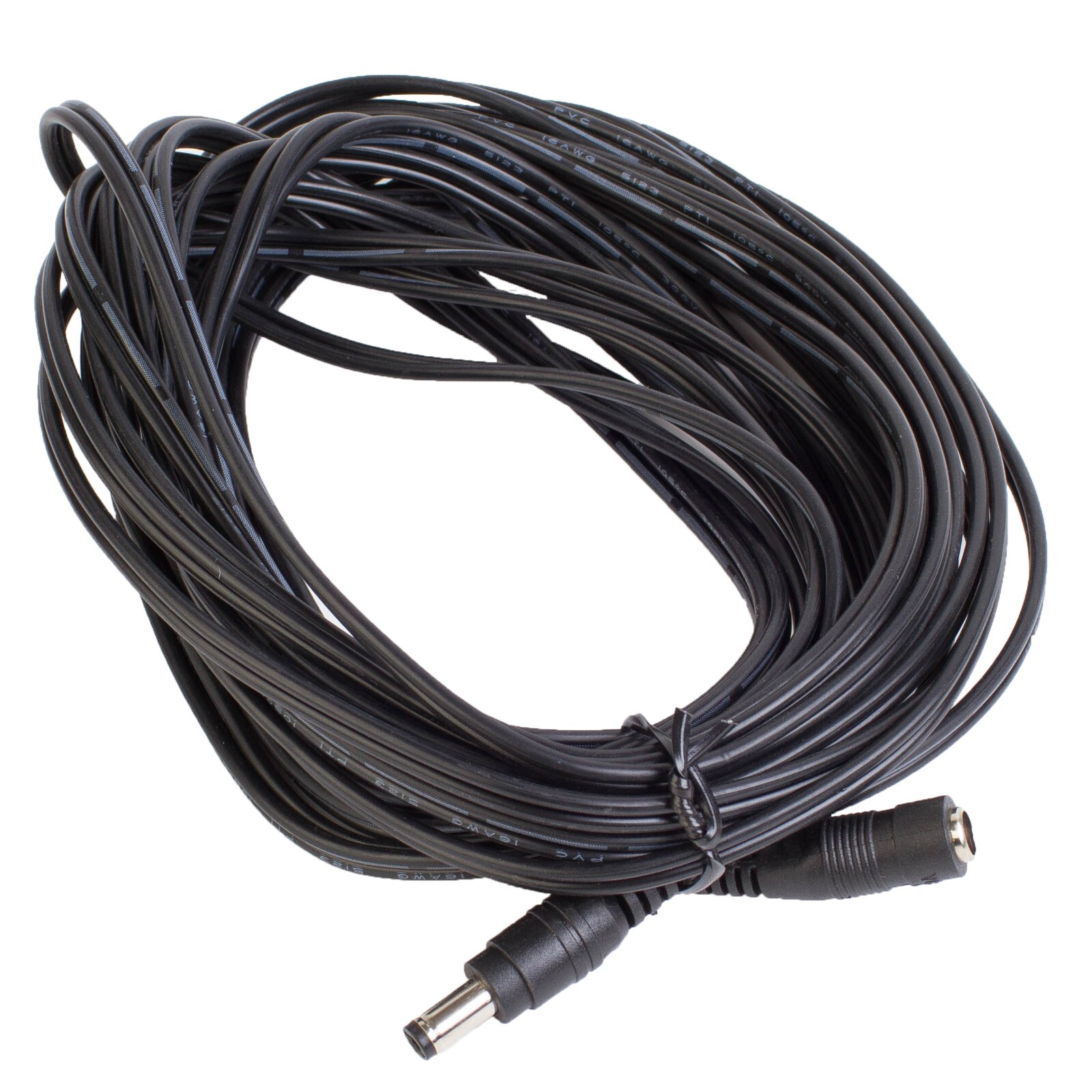 LEDupdates 26ft DC Extension Cable for Power Supply 5.5mm x 2.1mm DC Plug