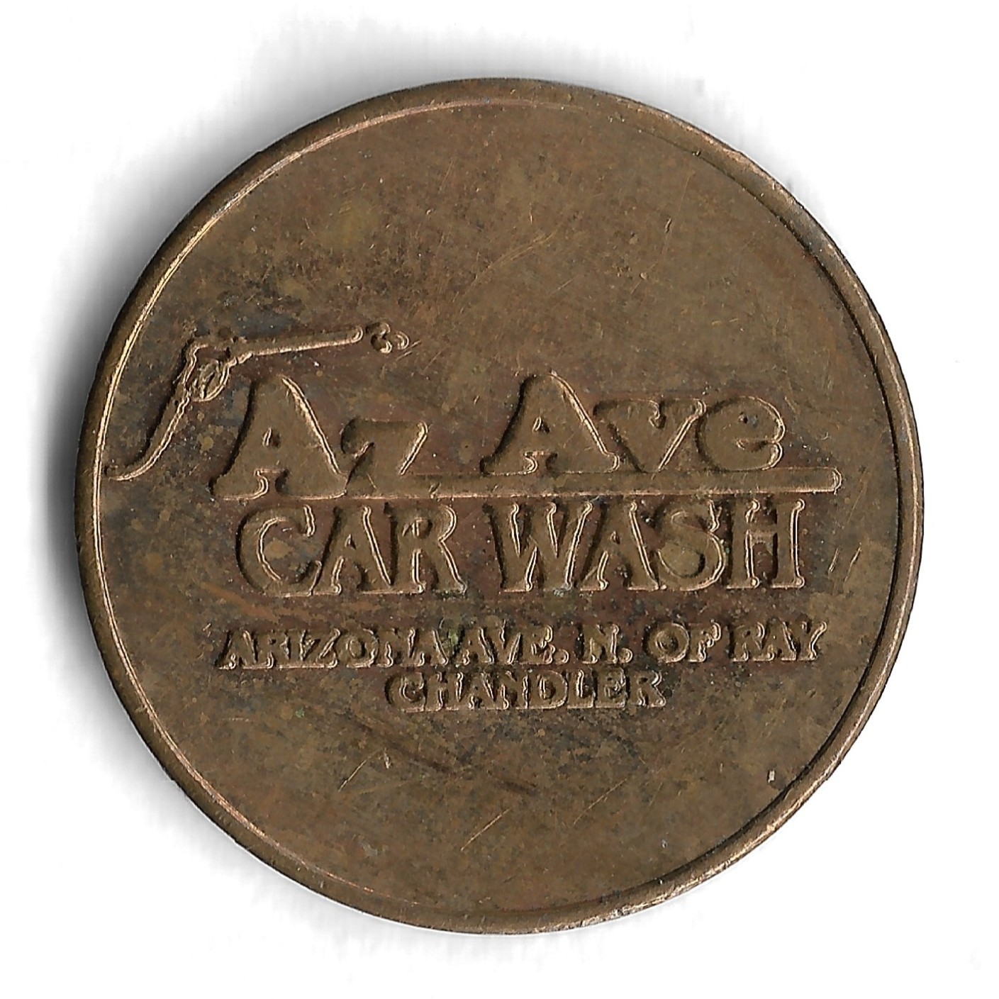 Az Ave Chandler, AZ Car Wash Token