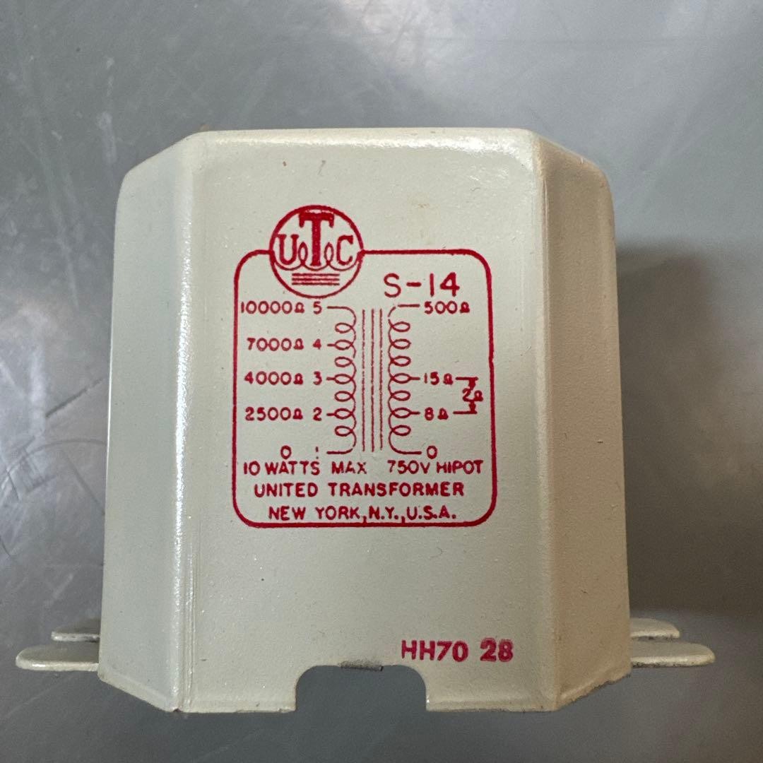 UTC S-14 Output transformer for WE300B rare USED JP 2603TK
