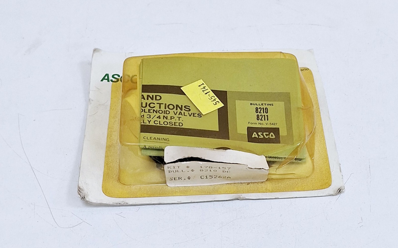 Asco 178-157 Solenoid Valve Kit