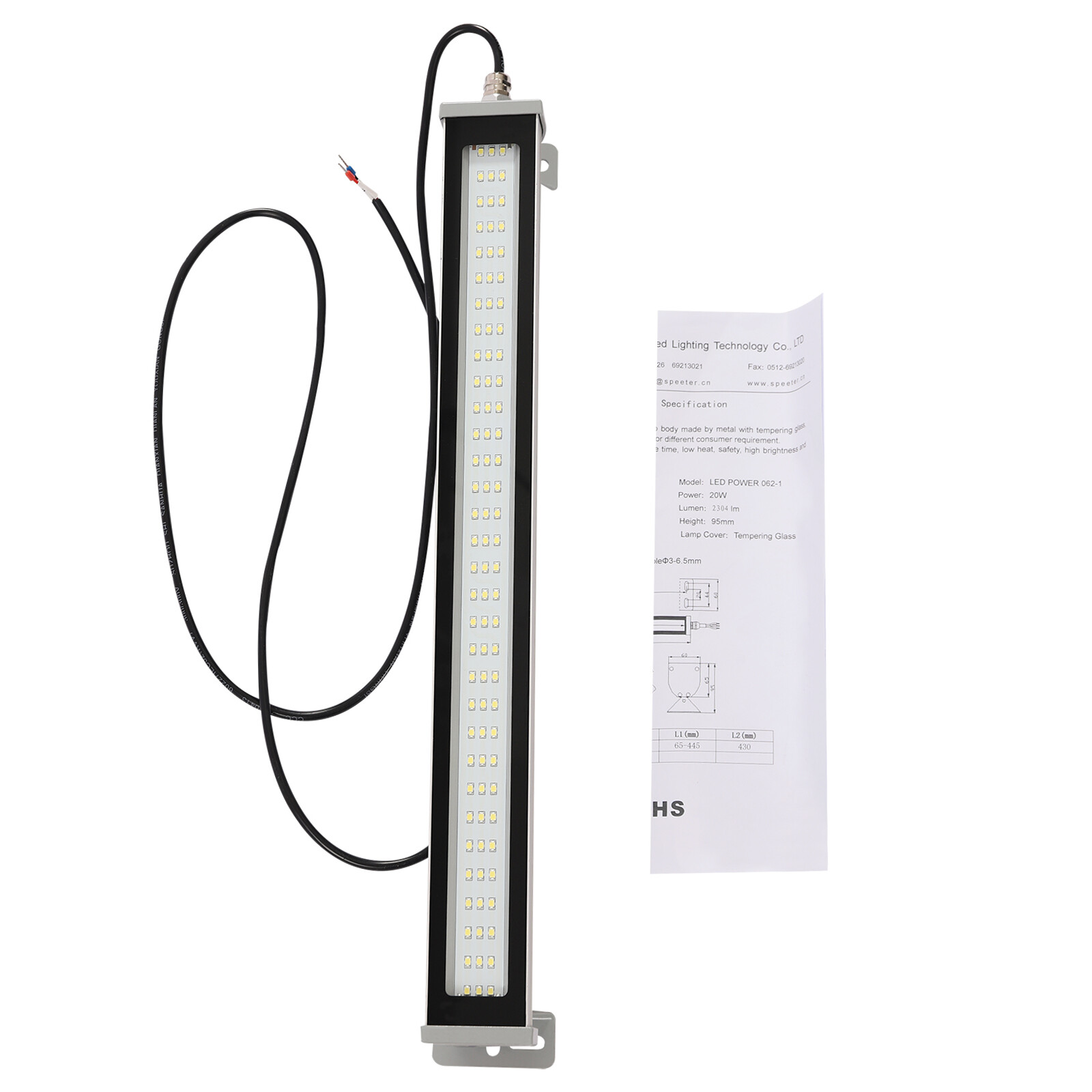 Tube Light LED Waterproof CNC Machine Work Light IP67 Explosion Proof 12/16/20W