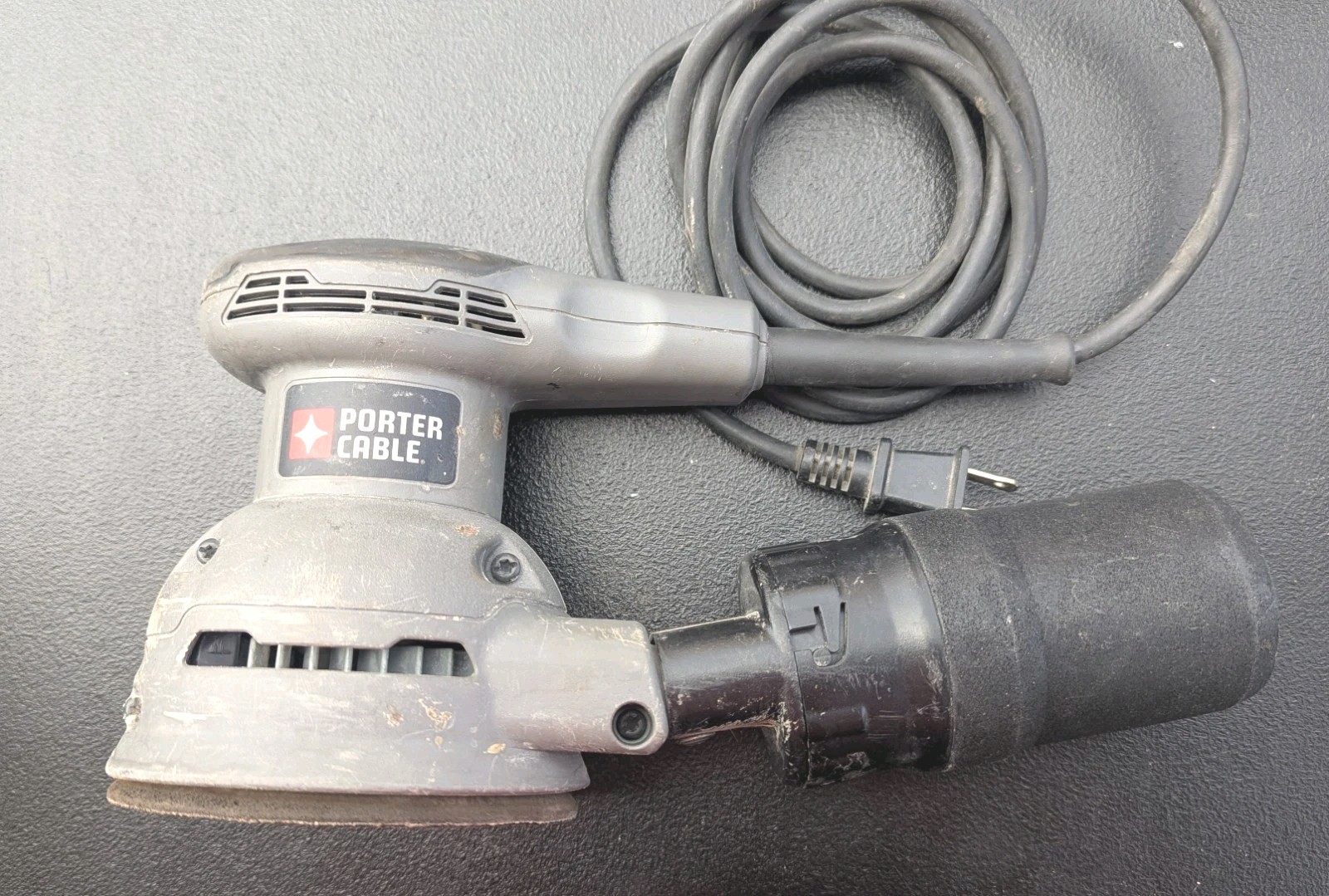 Porter Cable Random Orbit Sander 5-inch Disc 343 Sanding Tool With Filter Tested