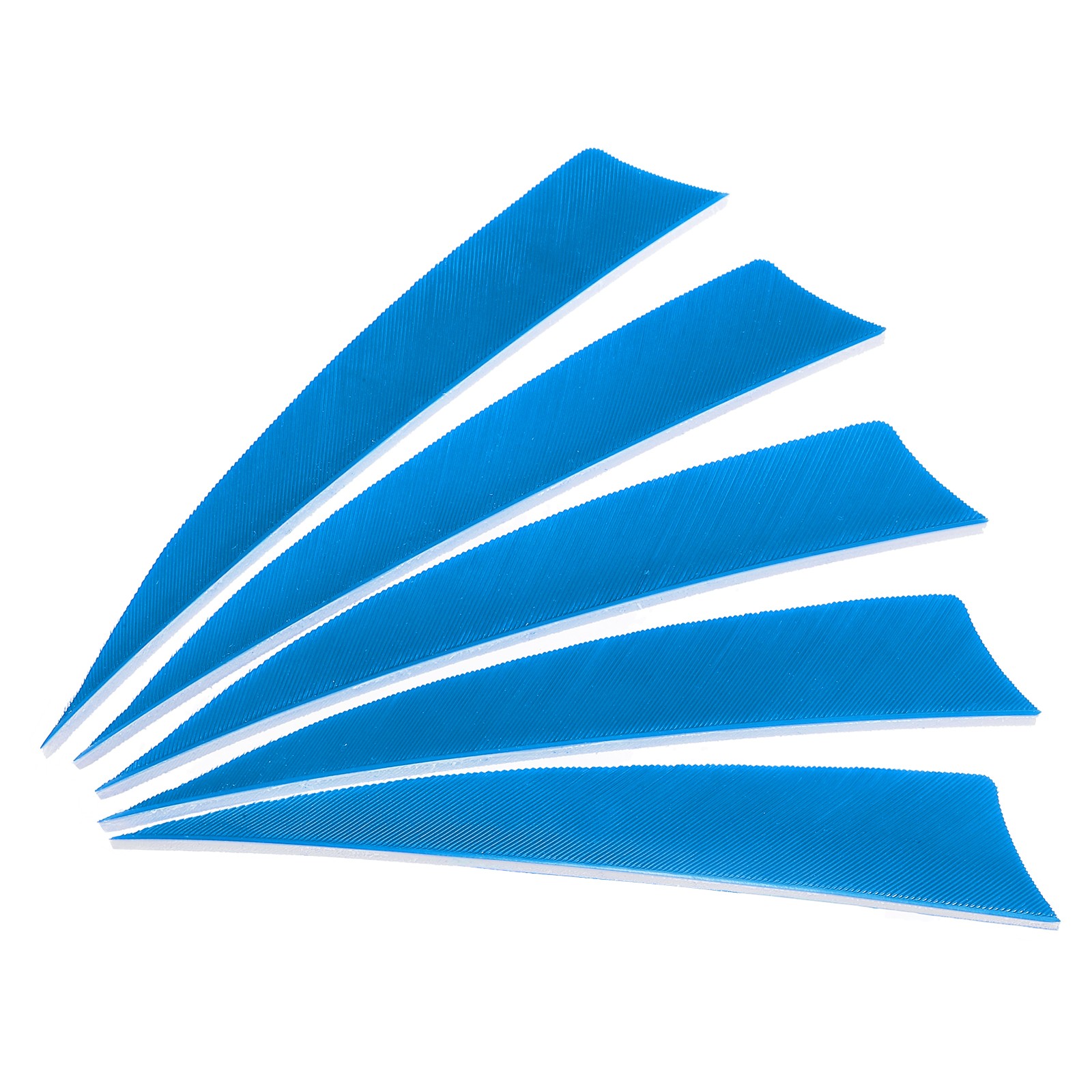 Arrows Vanes 50 Pack 4 Inch Arrow Feather Right Wing Blue for DIY