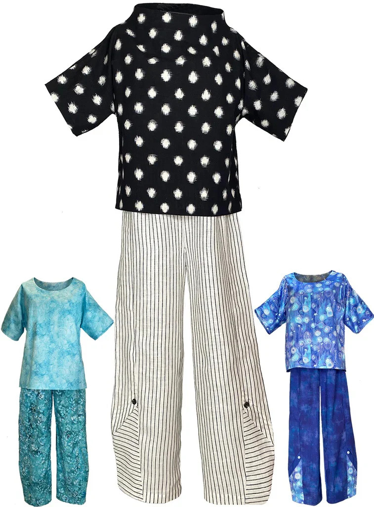 Great Lines Top & Pants Pattern by Karen Nye