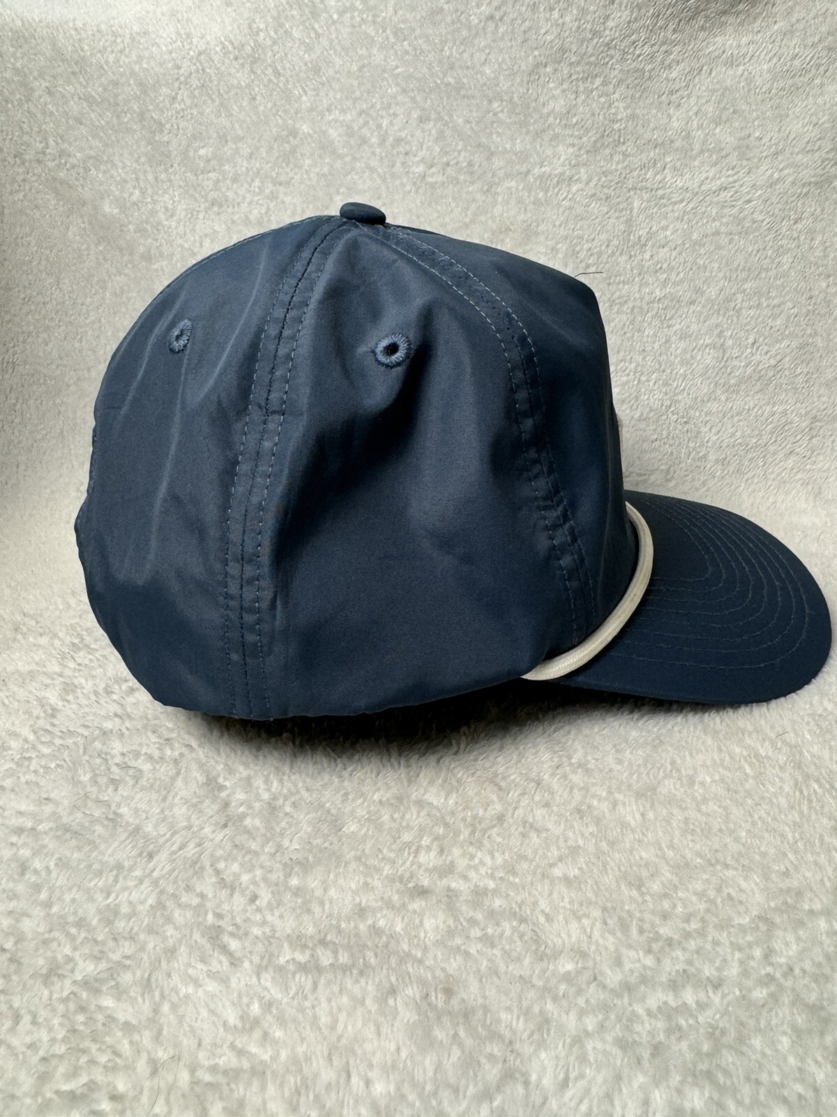 IIWII Golf Hat Cap SnapBack Blue One Size Adjustable Rope Logo