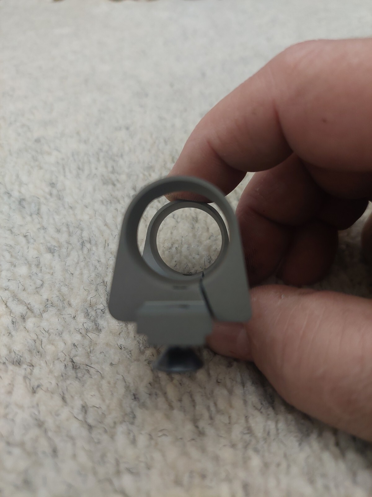 Picatinny mount for B.E. Meyers glare mout