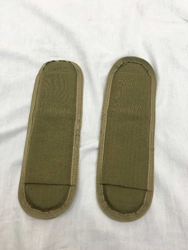 Eagle Industries Khaki Slip On Shoulder Pads PC Plate Carrier MBSS SFLCS SOF